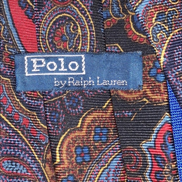 🍇Fancy Polo by Ralph Lauren Tie🍇 - Picture 4 of 5